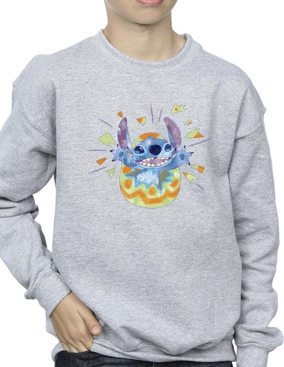 Produktbild Disney Lilo & Stitch Cracking Egg Sweatshirt Jungen (140, 146)