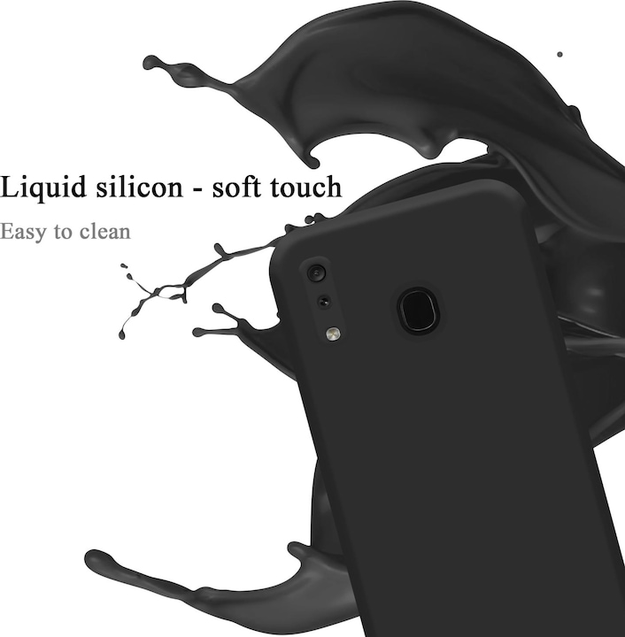 Produktbild Cadorabo TPU Liquid Silicone Case Cover (Samsung Galaxy A20, Samsung Galaxy M10s, TCL A30)
