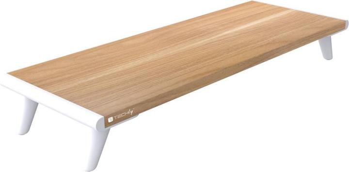 Image du produit Techly Support d'écran Riser, bois naturel