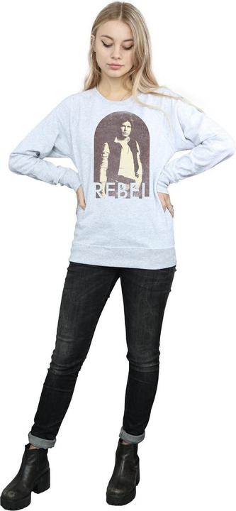 Immagine prodotto Star Wars Han Solo Rebel Felpa Donna (S)
