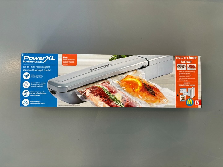 Actual product image MediaShop Duo NutriSealer