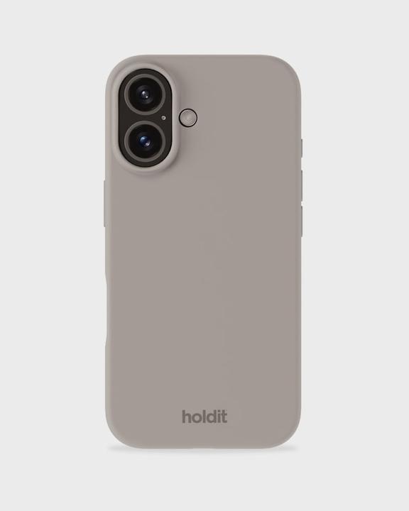 Produktbild Holdit Silikonhülle iPhone 16 Taupe (Apple iPhone 16)