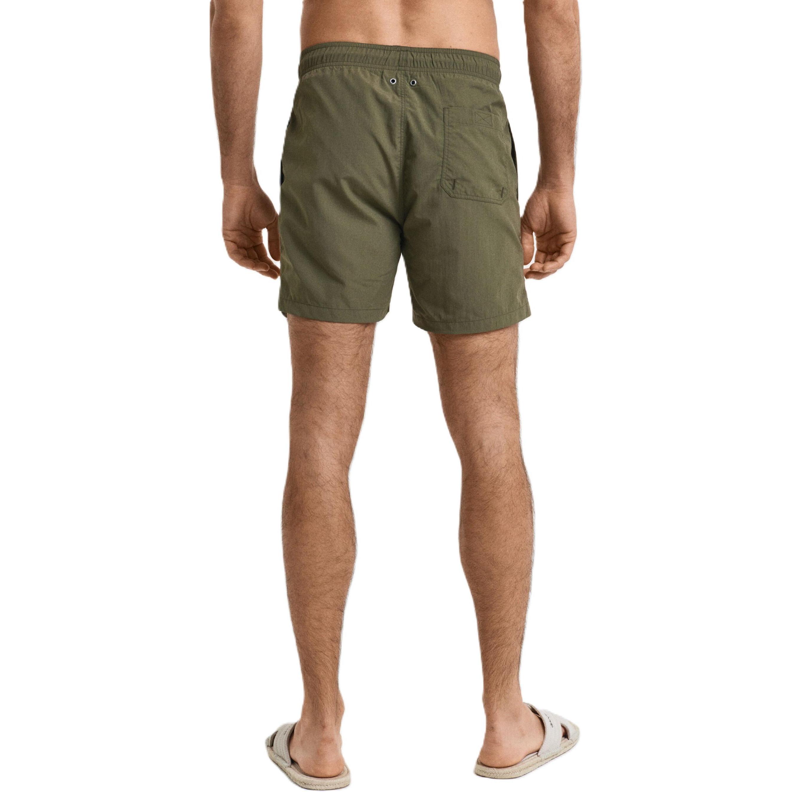 GANT, Herren, Badehose, Badehose, Grün, (M)