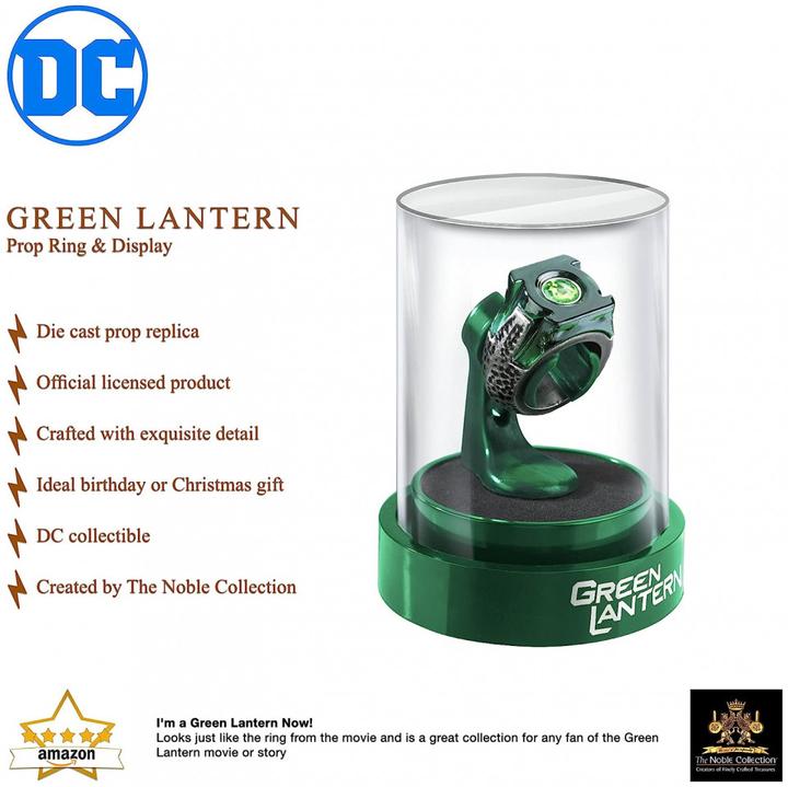 Produktbild Noble Collection Green Lantern Movie Replik 1/1 Hal Jordan's Ring (11)