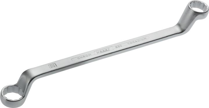 Produktbild HAZET Doppel-Ringschlüssel 630-21X22 ∙ Aussen Doppel-Sechskant Profil ∙ 21 x 22 mm (22 mm, 21 mm)
