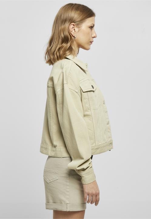 Actual product image Urban Classics Ladies Oversized Colored Denim Jacket - 73203 (M)