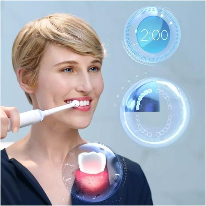Actual product image Oral-B Genius X with artificial intelligence (Oscillating toothbrush)