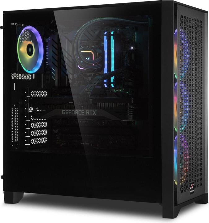 Actual product image Mifcom Savage RGB RTX3070 Core i7 12th Advanced (1500 GB, 32 GB, Intel Core i7-12700K, GeForce RTX 3070)