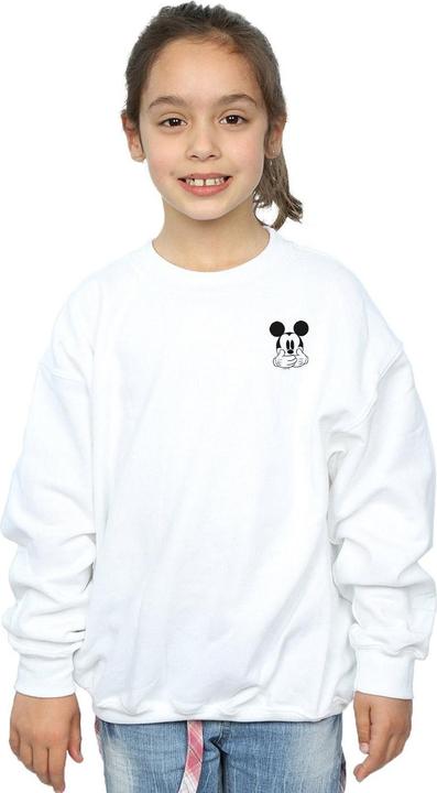 Produktbild Disney Mickey Mouse Dont Speak Breast Print Sweatshirt Mädchen (140, 146)