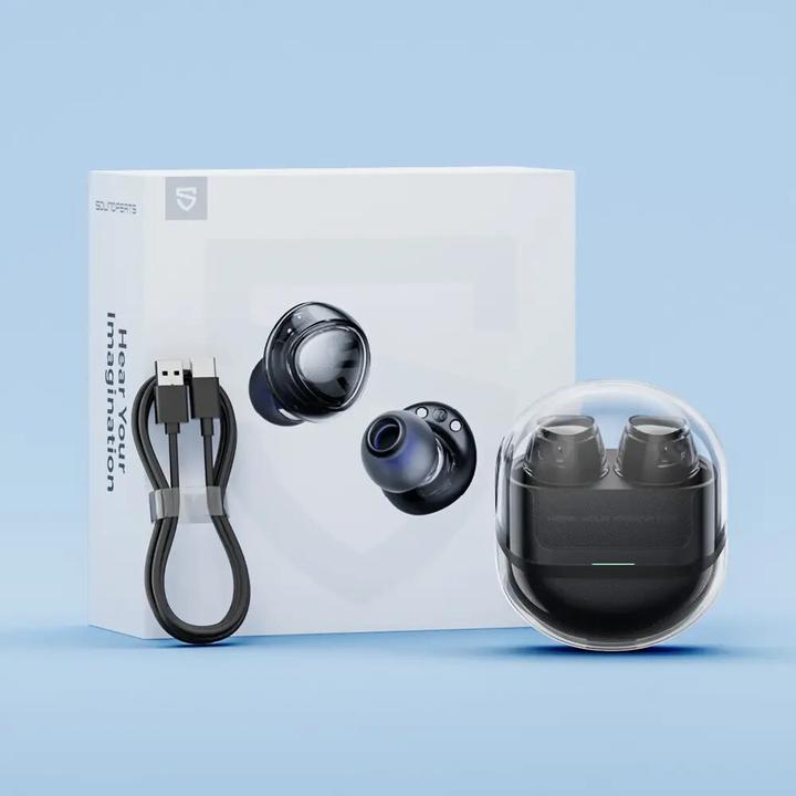 Actual product image Soundpeats Clear Dot TWS Headset black (10 h, Wireless)