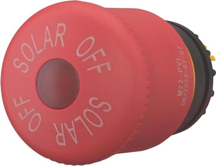 Actual product image Eaton Electric GmbH PV fireman switch 1S 1Ö red M22-SOL-PVLPL11-2