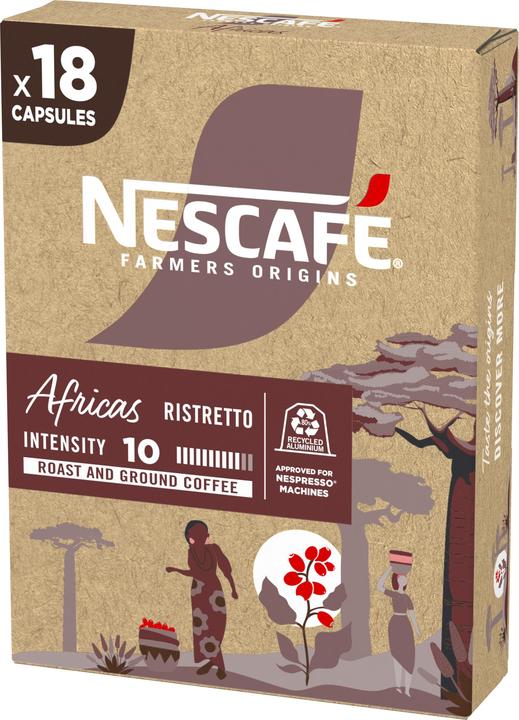 Produktbild Nescafé Farmers Origins Africas (18 x Port.)