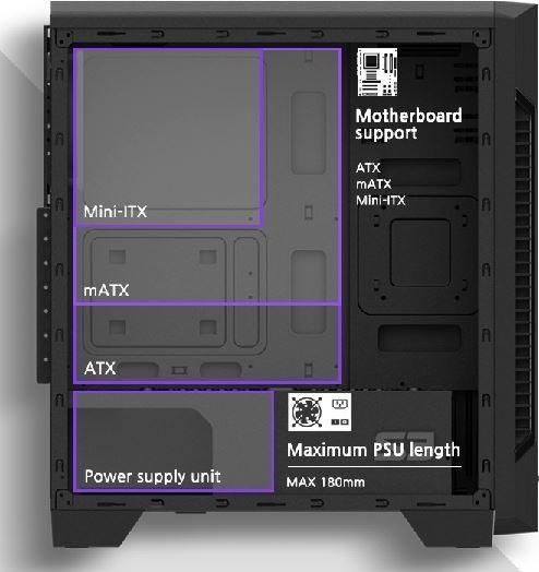 Immagine prodotto Zalman S3 (ATX, mATX, Mini-ITX)