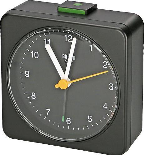 Actual product image Braun BC 03 B Quartz alarm clock