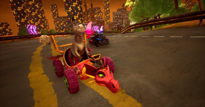 Productafbeelding GameMill Entertainment Dreamworks All-Star Kart Racing (Switch, Switch Lite, Switch OLED, DE)