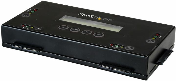 Produktbild StarTech Festplatten Löscher für 6,35cm/2,5 oder 8,89cm/3,5 Zoll SATA Laufwerke - 4 Schächte - Standalone...