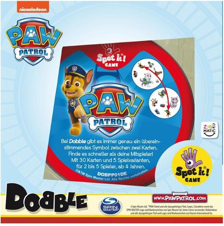 Produktbild Asmodée Dobble Paw Patrol (Deutsch, 2 - 5 Spieler)