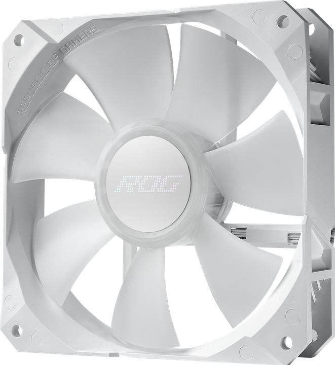 Actual product image ASUS CTE ROG Strix LC II 240 ARGB White Edition
