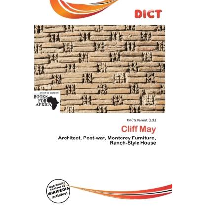 Cliff May, Fachbücher von Knútr Benoit