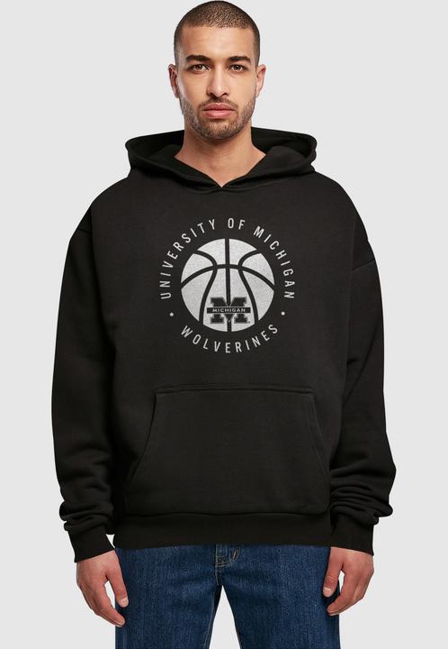 Produktbild Merchcode Michigan University - Wolverines Basketball Ultra Heavy Hoody - 187911 (M)