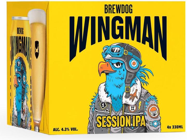 Image du produit BrewDog Wingman (4 x 33 cl)