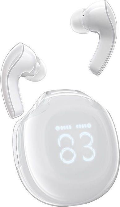 Produktbild Acefast Earphones TWS T9, Bluetooth 5.3, IPX4 (porcelain white) (30 h, Kabellos)