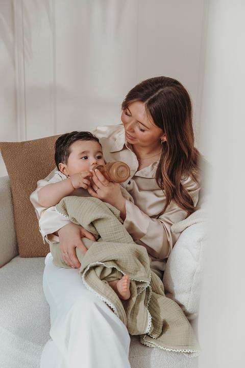 Image du produit Meyco Spitze swaddle (120 cm, 120 cm)