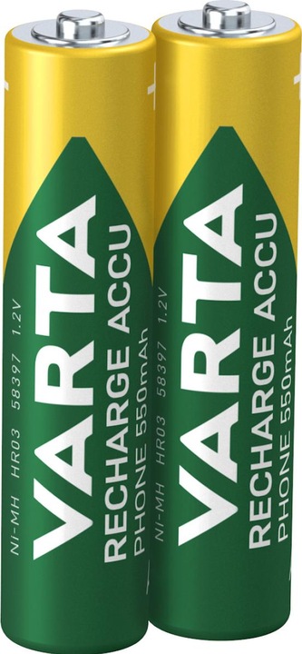 Produktbild Varta T397 B2 (2 Stk., AAA, 550 mAh)