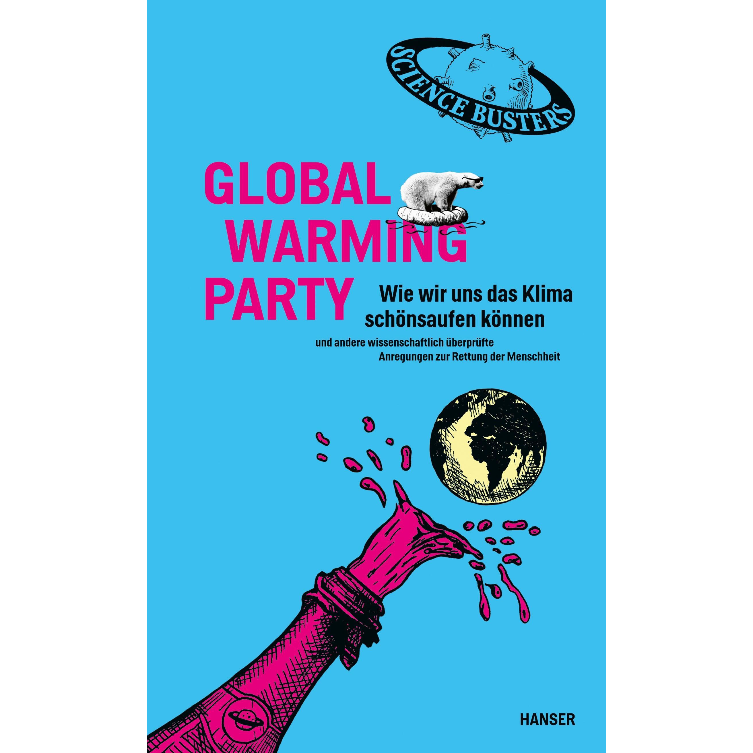 Global Warming Party, Fachbücher von Science Busters