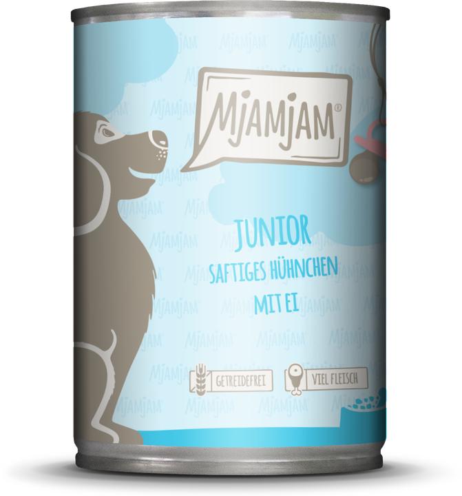 Produktbild Mjamjam Hunde-Nassfutter (Junior, 6 Stk., 430 g)