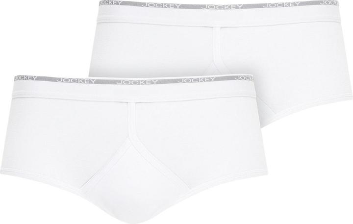 Produktbild Jockey 2-Pack Modern Classic Y-Front Brief white (XL, 2er Pack)