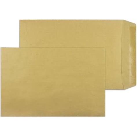 Blanke, Versandtasche + Luftpolstertasche, Versandtaschen 254x381mm 115g/qm gummiert VE=250 Stück braun (250 x)
