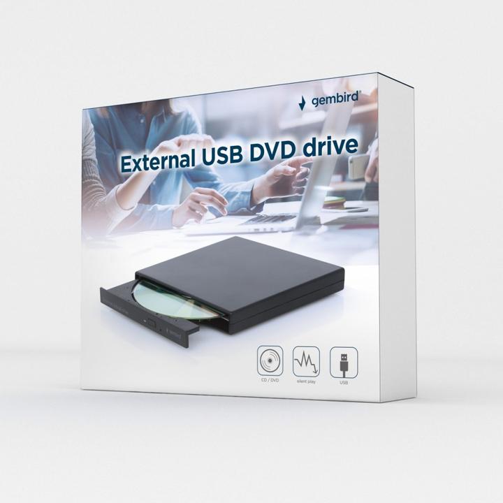 Actual product image Gembird DVD-USB-04 (CD burner, DVD writer)