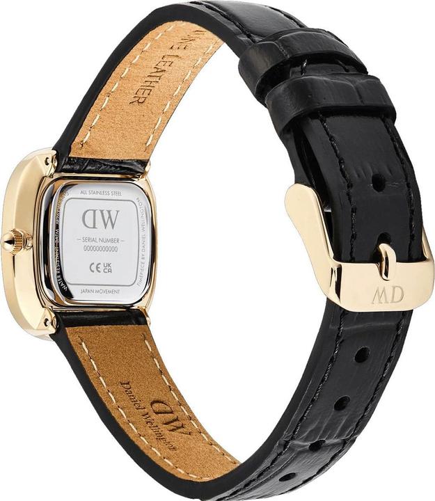Actual product image Daniel Wellington Margot Reading Onyx Ceramic Gold (Analogue wristwatch)
