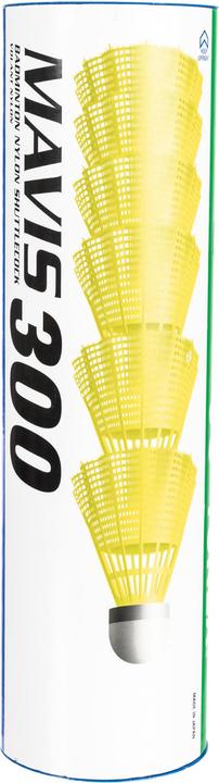 Produktbild Yonex Mavis 350 Nylon gelb blau (1 Dose à 6 Shuttles)