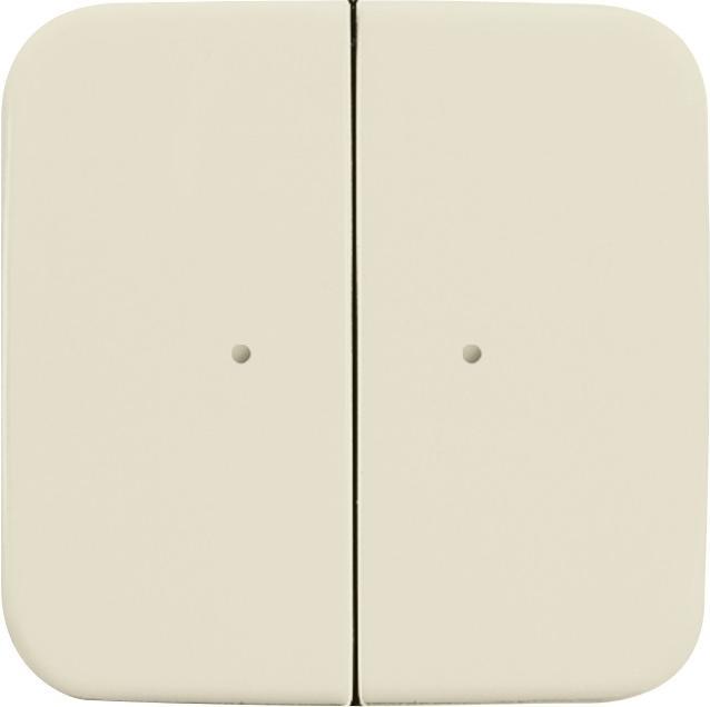 Actual product image Busch-Jaeger WaveLINE 2-channel wall transmitter 2CKA006730A0045