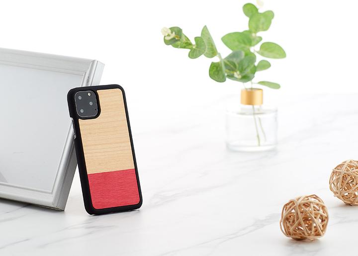 Actual product image Man&Wood SmartPhone case iPhone 11 Pro miss match black (Apple iPhone 11 Pro)