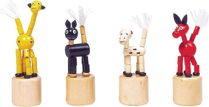 Immagine prodotto Goki Animale in legno da spingere e scuotere
