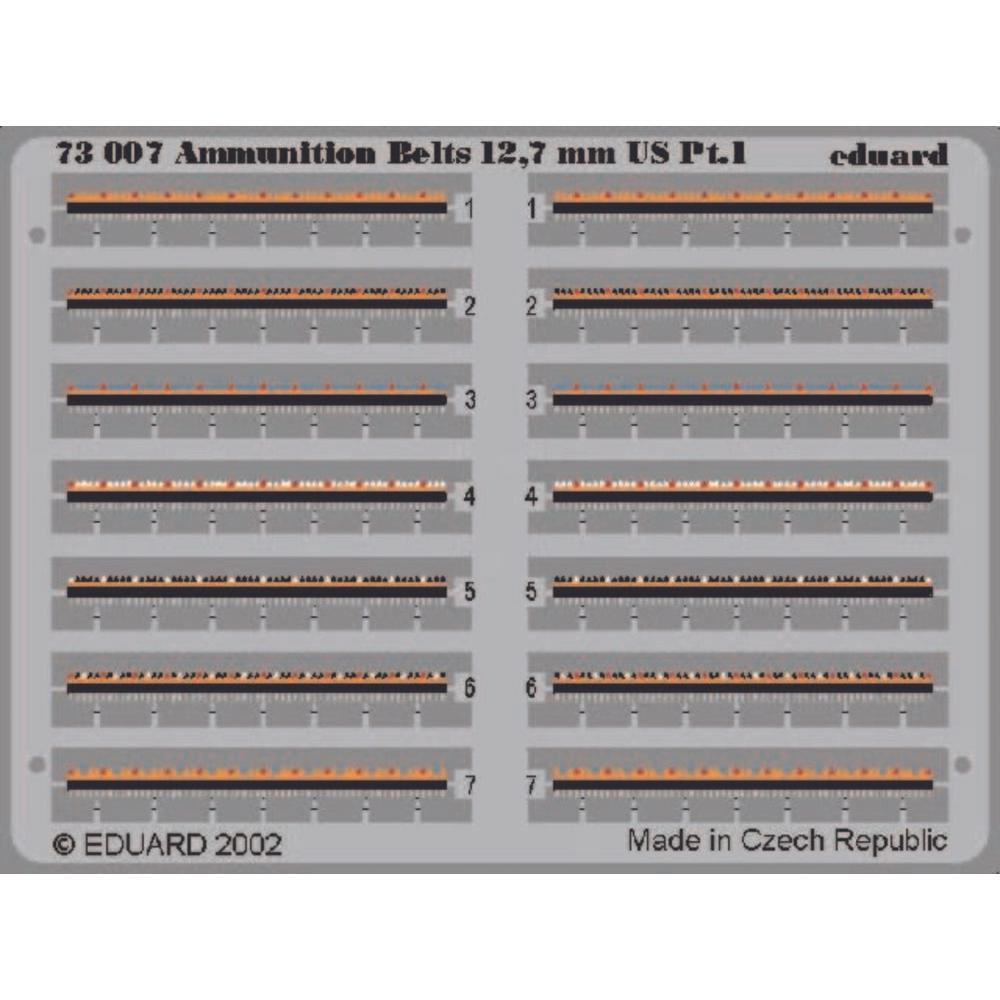 Eduard Ammunition Belts 12,7mm US