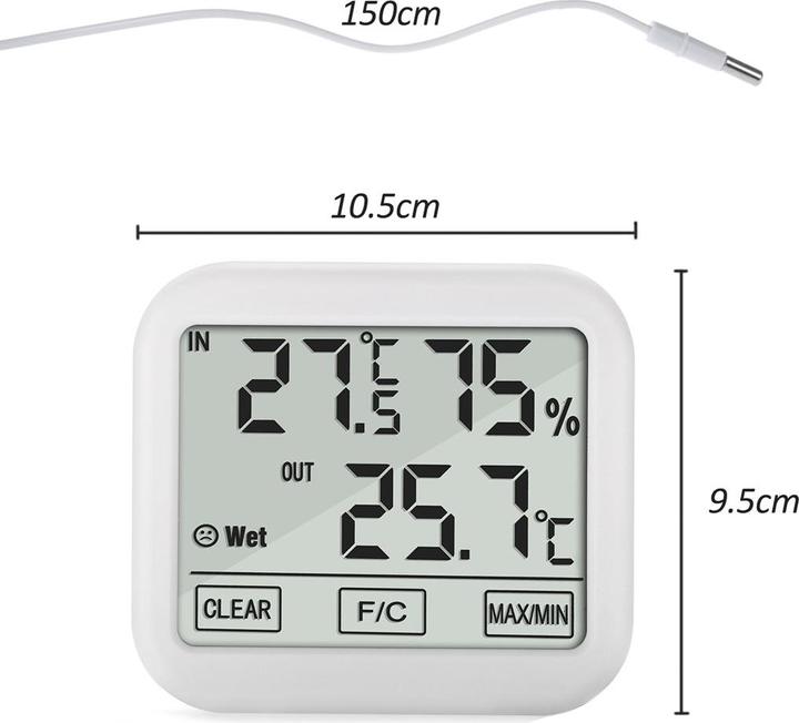 Productafbeelding Greenblue Luchtstation met externe sonde GB381