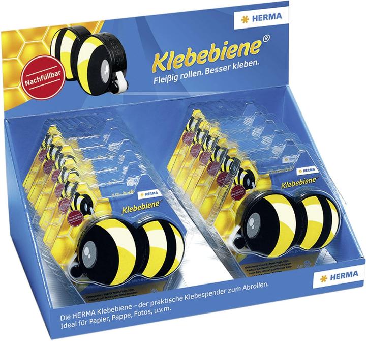 Produktbild HERMA 1x12 Klebebiene Klebespender 15m Kleberolle