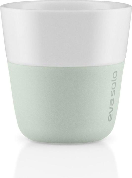 Actual product image Eva Solo Espresso cup 80 ml, 2 pieces, Green/White (80 ml, 2 x)