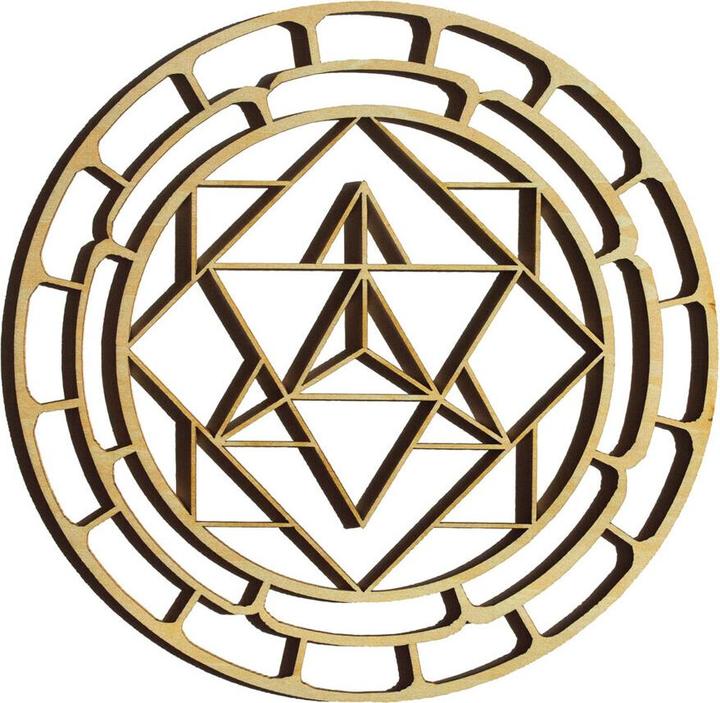 Saraswati Appareil mobile/ornement Merkabah.AH145