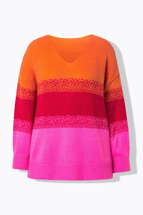 Produktbild Angel of Style Pullover, oversized, Colorbocking, Seitenschlitze (54)