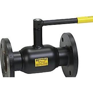 Broen, Ventil, Ballomax DN 100flange/flange, med håndtag