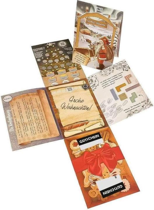 Actual product image Hidden Games Mysterious Christmas - Puzzle card (German, 1 Players)