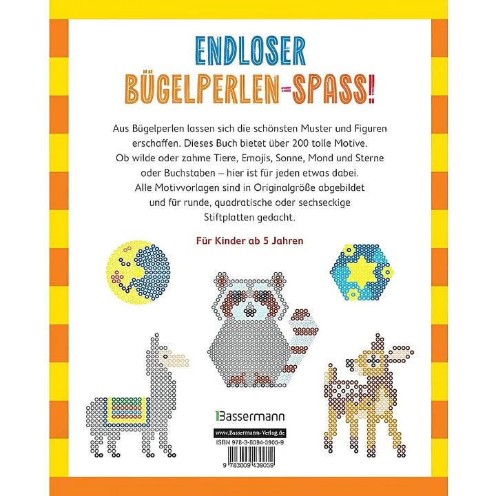 Actual product image My colourful pattern book - Ironing beads