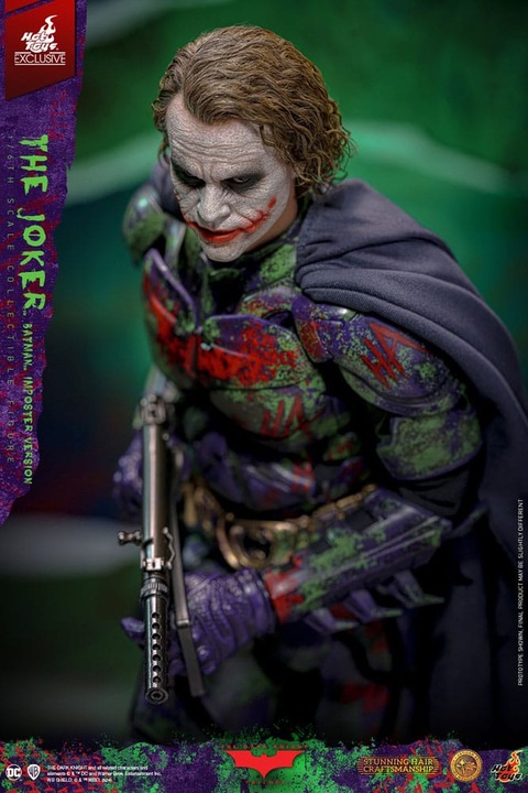 Produktbild Hot Toys The Dark Knight "The Joker - Batman Imposter Version" Exclusive Artisan Edition 1/6 Actionfigur