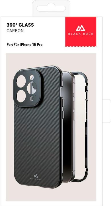 Actual product image Black Rock 360° Glass (Apple iPhone 15 Pro)
