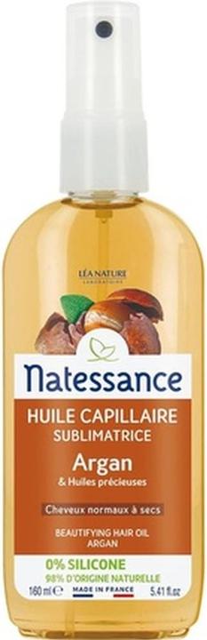 Natessance Natural Smoothing Argan Hair Oil 160ml (160 ml)